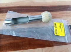 Livestock Supplies Tube Dehorner Dehorner Tool Wood Handle, Tube Sz 3/4″