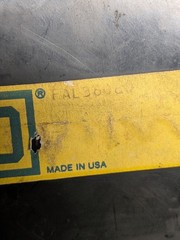 SQUARE D FAL36060 60AMP 600VDC 3-POLE THERMAL-MAGNETIC CIRCUIT BREAKER