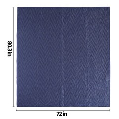 12 Moving Packing Blankets 80″x72″ (35 lb/dz) Shipping Furniture Pads Dark Blue