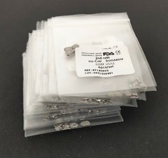 100Packs Dental Orthodontic Buccal Tube 2nd Roth 0.022 Molar Bondable No-cov