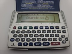 Seiko ER6100 Oxford English Dictionary Thesaurus Spellchecker Solver – USED