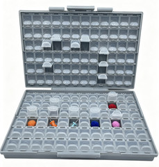 Empty BOX-ALL enclosures SMD SMT resistor capacitor Organizer 0805 0603 0402 lid