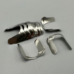 Dental Proximal Contoured Anterior Strips Twin Matrices Metal Matrix Strip Bands
