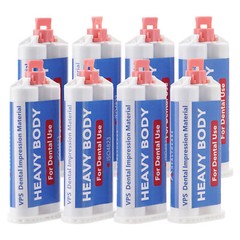 24Pcs Dental Heavy Body Fast Rapid Set Dental Impression Material 50mL VPS PVS