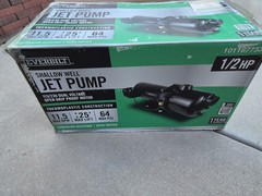Everbilt Shallow Well Jet Pump 1/2 HP, Thermoplastic, 11.5 GPM HDSWJ50
