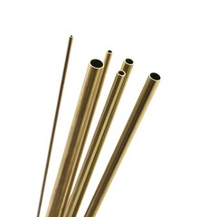 uxcell Brass Tube, 2mm 3mm 4mm 5mm 6mm 7mm OD x 0.5mm Wall 200mm,