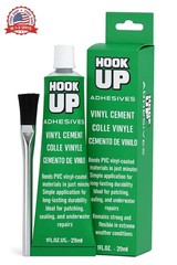 HOOK UP Vinyl Cement – Waterproof Pool Liner Repair Glue for Vinyl & PVC, Fast-D