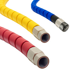 Heavy Duty (HDPE) Spiral Wrap – 1/2″ to 5″ Size Options – Protect Hoses & Cables