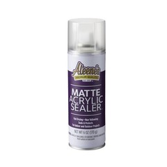 Aleene’s Spray Finish 6oz Acrylic Sealer, 6 Ounce (Pack 6 OZ, Clear – Matte