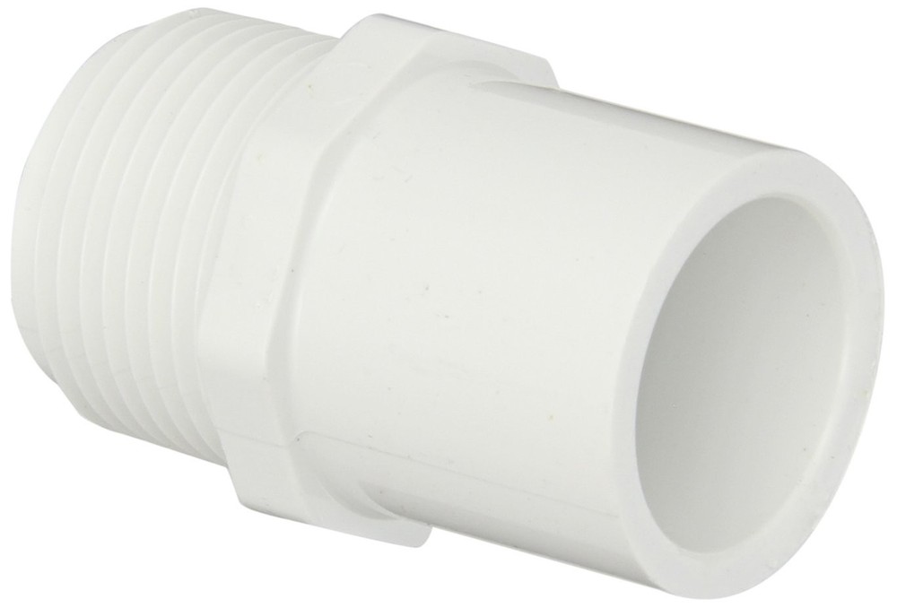 1 Inch Pvc Hose Pipe Fitting Adapter Male Npt To Spigot Schedule 40