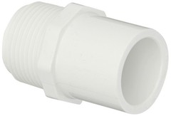 1 Inch Pvc Hose Pipe Fitting Adapter Male Npt To Spigot Schedule 40