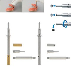 US Zest Locator Abutment Attachment Overdenture Caps Fits Hiossen Nobel Zimmer