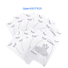 Dental Orthodontic TMA Beta Ti-Mo Arch Wires Round Rectangular Arch Ovoid Form
