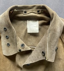 Vintage Weldmark Cowhide Leather Welding Jacket Brown Size L Back Buckle