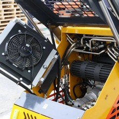 Mini Skid Steer 24HP 3-Stage Hydraulic Pump 4-in-1 Bucket Loader 2026 Free Ship