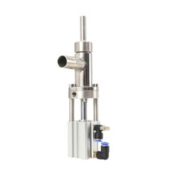 Filling Nozzle Head 12mm Anti-Drip Pneumatic Filling Machine Fittings Slivery
