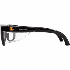 Lightweight Maverick Safety Glasses with Anti-Scratch Polycarbonate Lenses