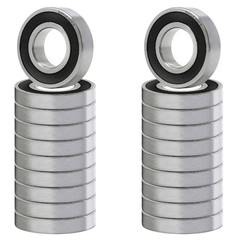 6205-2RS Ball Bearing 25x52x15mm 6205 2RS Rubber Sealed (Qty 20)