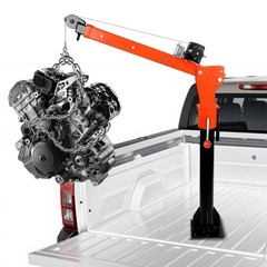 1100lbs Pickup Truck Crane 2000 lbs w/ Electric Winch Jib Crane for Factory