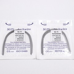 Dental Ortho Thermal Activated Niti Arch Wire Rectangular Ovoid/Square/Natural