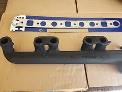 Allis Chalmers WD45 Diesel Exhaust Manifold & Gasket