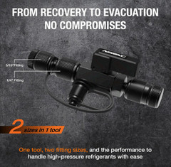 NAVAC NVR2 Valve Core Removal Tool 1/4″ 5/16″ HVAC R410A Vacuum
