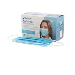 *50-Pack* Medicom SafeMask Master Series ASTM Level 3 Ocean Surf Face Mask 2057