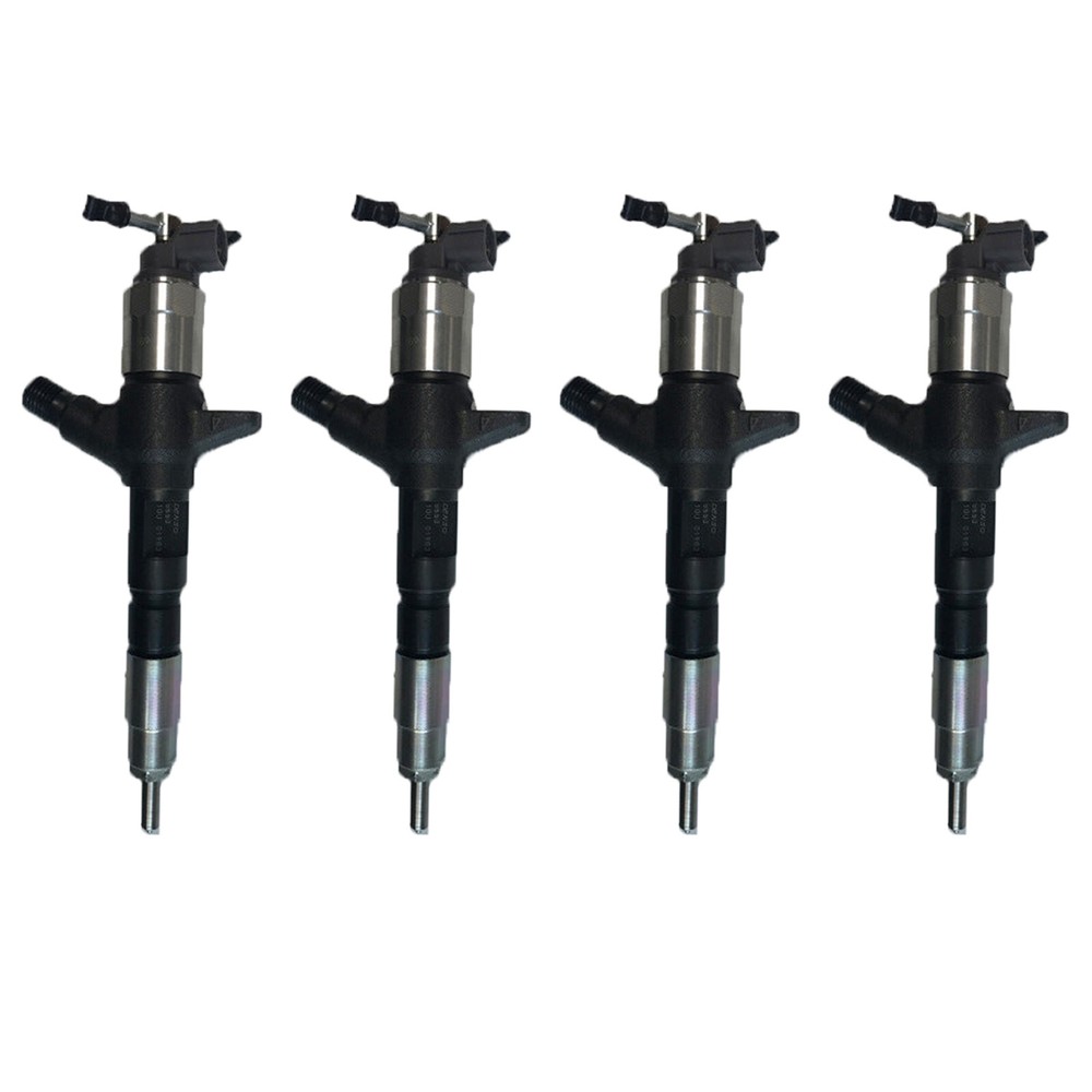4X Fuel Injector 095000-8310 095000-5550 33800-45700 for Hyundai HD78 3.9L