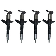 4X Fuel Injector 095000-8310 095000-5550 33800-45700 for Hyundai HD78 3.9L