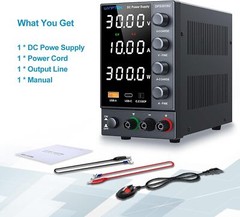 Adjustable 0-30/60/120V 0-2/3/5/10A Lab DC Power Supply Variable Bench Switching