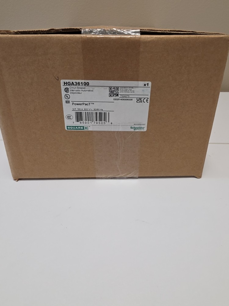 SQUARE D HGA36100 NIB
