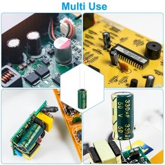 PATIKIL 16V 1500uF Electrolytic Capacitors, 20Pcs 10x20mm Aluminum High Green