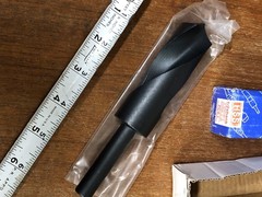 Reduced Shank Drill Bit, 2″ OD x 1-1/2″ Shank, HSS, USA, New York