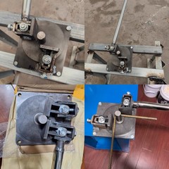 0.55 Manual Rebar Bender 200 Degrees Manual Rebar Bending Machine Metal Rod Bar