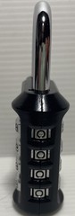 Combination Lock Resettable 4-Digit Anti Rust Weatherproof Padlock Metal Locks*