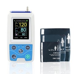 24-Hour ABPM50 Dynamic Blood Pressure & ECG Monitor with Software & Adult Cuff