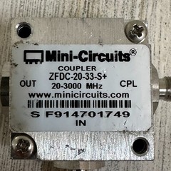 mini-circuits ZFDC-20-33-S+ 20.5 dB Directional Coupler, 20 – 3000 MHz, 50Ω
