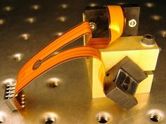 VARIABLE OPTICAL ELECTRONIC LASER ATTENUATOR HeNe helium neon electro- optic