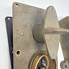 Vintage KONDU Bronze Watertight Surface Mount Rotary Switch Box Marine