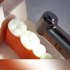 DMXDENT C8F Dental 1:1 Fiber Optic LED Contra Angle Handpiece Low Speed Fit NSK