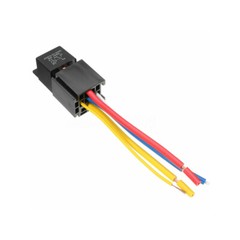 12V 80A Amp 5 Pin SPDT Automotive Wire Relay Socket Control Harness Connector
