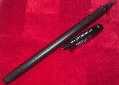 1x #1768011 Uni-Ball Jetstream 101 Roller Ball Pen, Black Ink, 1.0 Bold Point