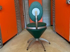 5 post modern cone chairs for restoration Funky 1980s 1990s Vintage Retro