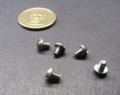 Round Head Slotted Machine Screw 18-8 Stainless Steel, 6-32 x 3/16″ L 300 Pcs
