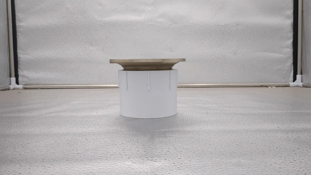 Zurn FD2210-PV3 Adjustable Floor Drain, PCV Body, 3″ Solvent Weld Connection