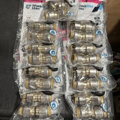 60 Sharkbite Max Push To Connect 1/2” End Stop New Sealed (333)