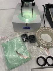 OMAX Zoom Stereo 10x 20x Microscope with Extra LED Ring Light