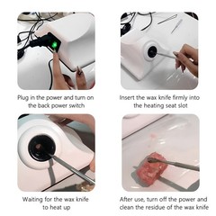 Dental Wax Knife Heater Infrared Induction Heating Wax Carving Knife Heater