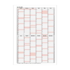 MARK’S Planner 2026 B6 Variant Notebook Calendar S Vertical City Light