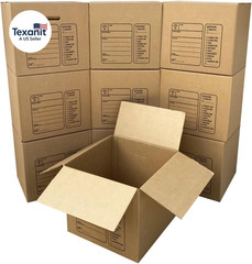 Premium Medium Moving Boxes 18X18X16″ Cardboard Box (Pack of 10)